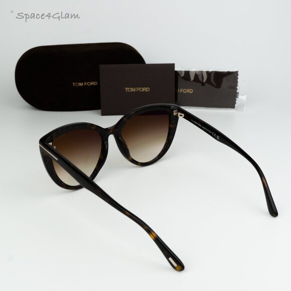 Tom Ford Women Sunglasses Havana Brown Gradient FT0915/S ISABELLA 52F BRAND NEW - Picture 8 of 8